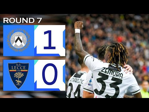 UDINESE vs LECCE 1-0 | All Goals & Extended Highlights | ROUND 7 - Serie A 2024/25