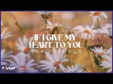 If I Give My Heart To You cover