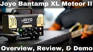 Video thumbnail for AFFORDABLE and BRUTAL Metal Tones!!! | Joyo Bantamp Meteor II XL Overview, Review, & Demo by Marvin Martelly