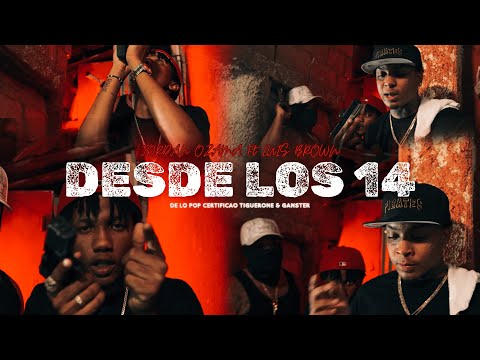 Luis Brown Ft Jordan Ozama - Desde Los 14 🧑🏽‍🦱⏰ ( VIDEO OFICIAL  ) 4K
