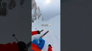 Bro was just skiing down Mt. Everest 😂💀 #shorts (via Owen Leeper/TT)