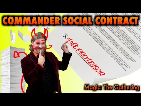 The Commander Social Contract | Learn These Unwritten Rules For Better Games | Magic: The Gathering