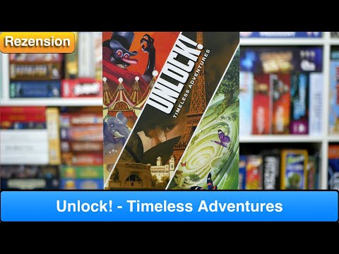 Unlock! - Timeless Adventures [Space Cowboys/Asmodee] - Rezension