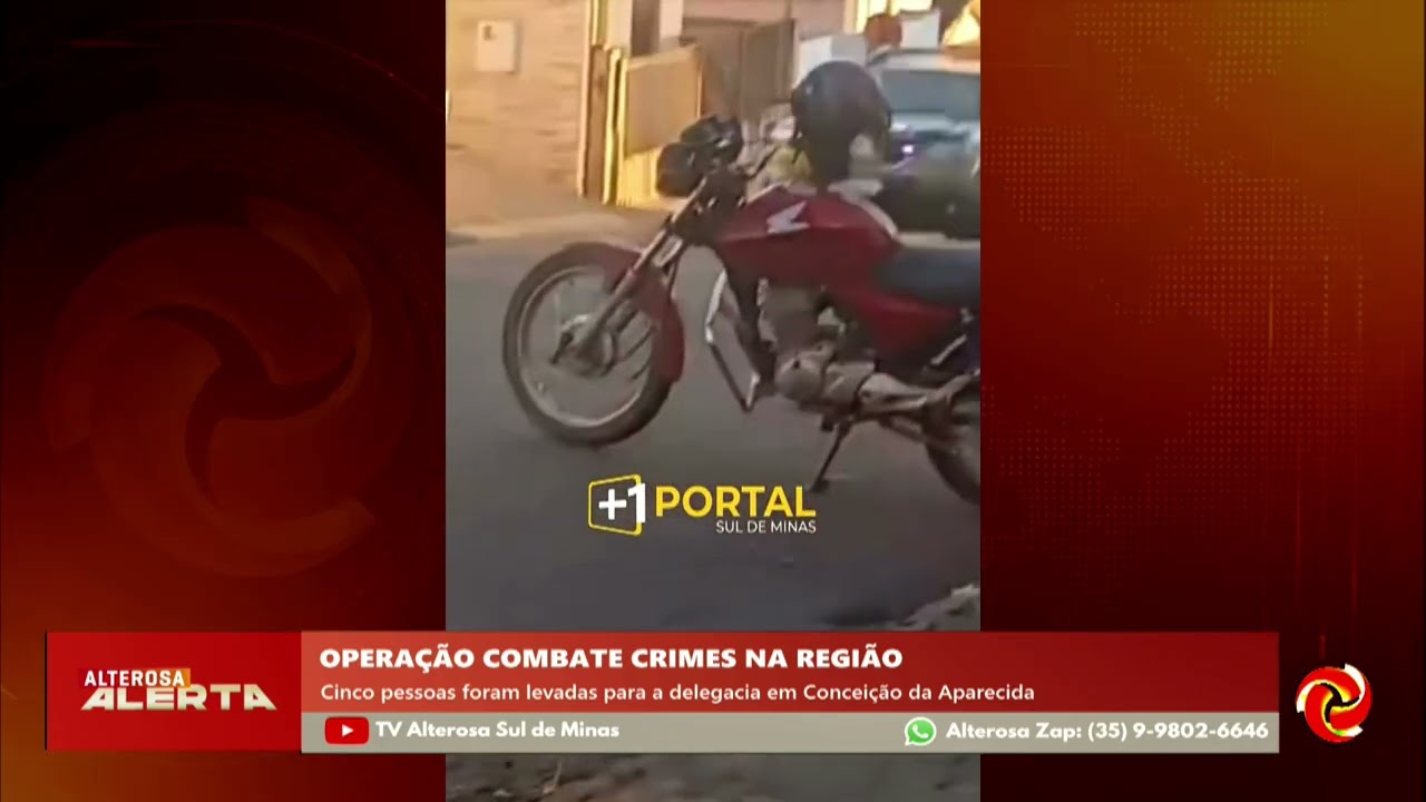 Cinco pessoas são levadas para a delegacia em Conceição da Aparecida