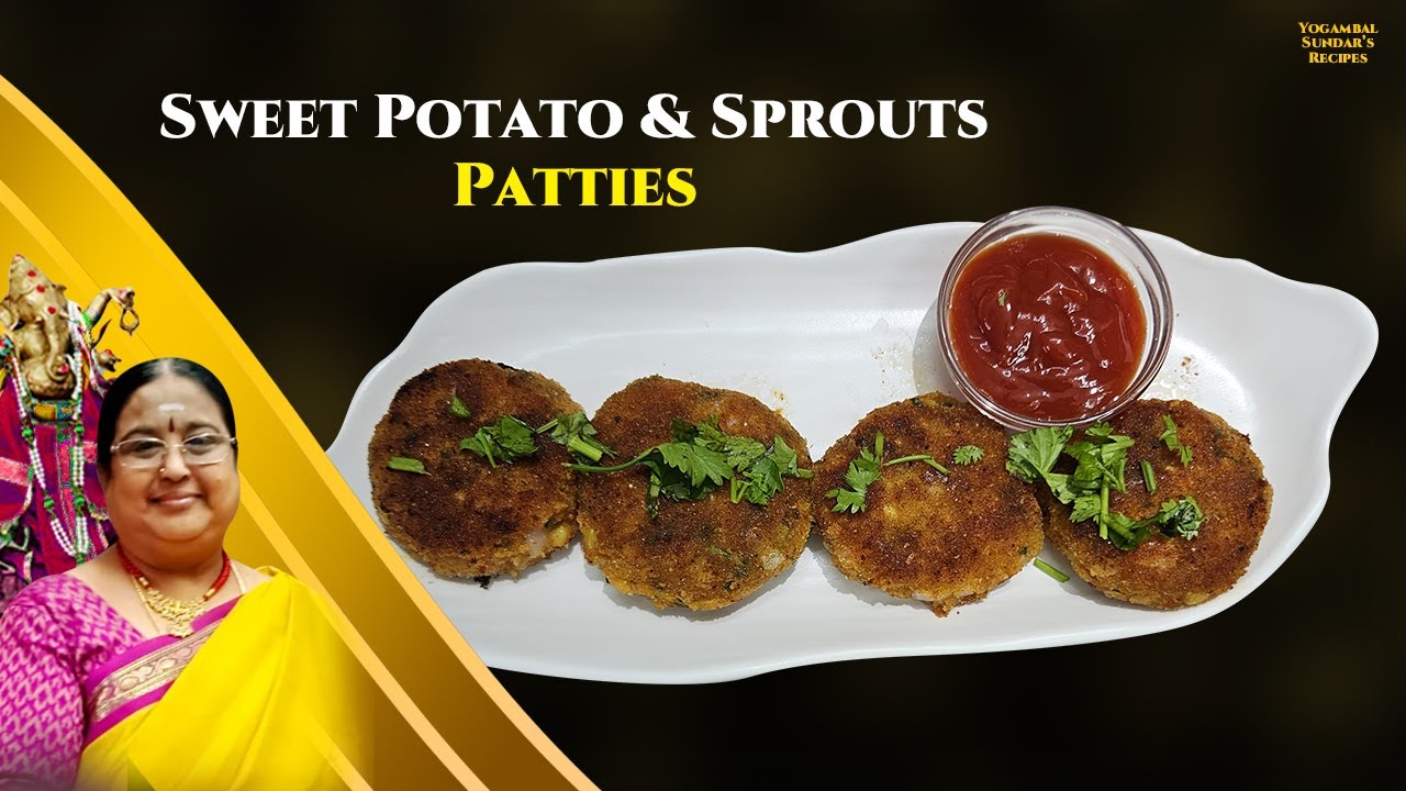 Sweet Potato & Sprouts Patties