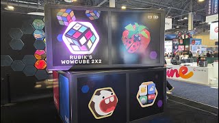 CES 2026 - Rubik's Wow Cube 2X2 Exhibit at Venetian Convention Center