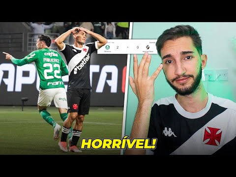 Vasco 0 x 2 Palmeiras - TIME DO VASCO É HORRÍVEL!