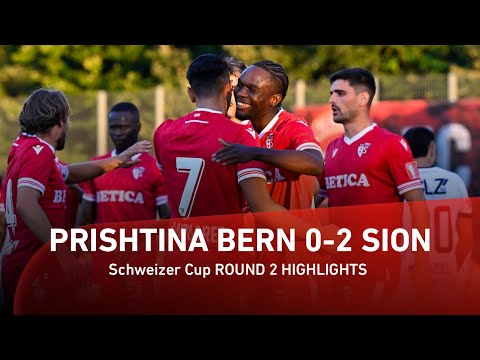 FC Prishtina Berna 0-2 FC Sion 