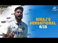 Mohammed Siraj Lights Up Cape Town With 6 15 SA V IND