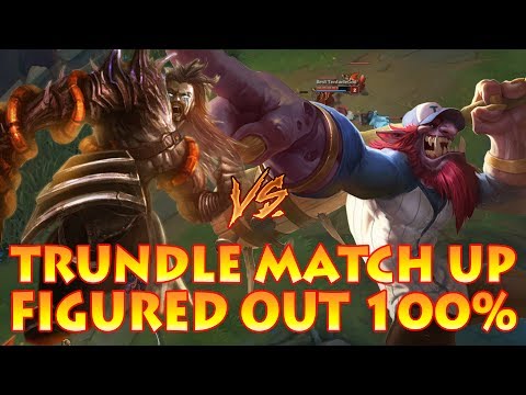 TRYNDAMERE VS TRUNDLE: DIAMOND RANKED - MY SOLOQ KRYPTONITES [Patch 7.13]