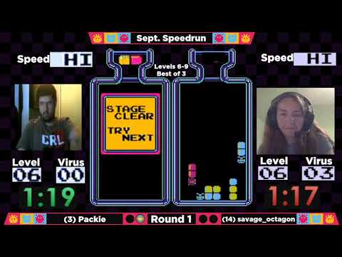 DrMC Speed Monthly September 2021 - Packie vs. savage_octagon - Round 1