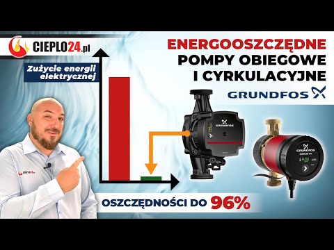Chcesz płacić mniej za ogrzewanie lub cyrkulację cwu? Poznaj energooszczędne pompy Grundfos Alpha!
