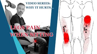 Thigh Pain When Sitting - Simple Steps to HEAL Hamstring Strain FAST