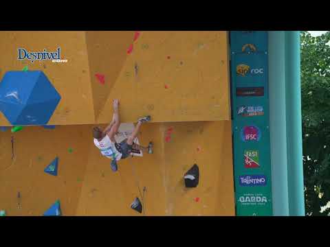 Dificultad: Jacob Schubert en Arco Rock Master 2017
