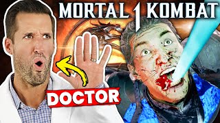 ER Doctor REACTS to Mortal Kombat 1 (MK1) Fatalities