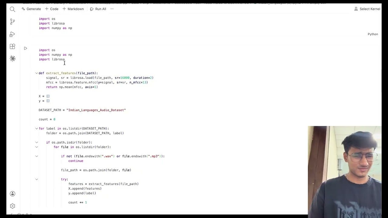 Indian languages detection using machine learning 