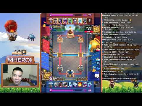 Happy Noob  Yersoncz LucasXgamer LADDDER Pushing - Clash Royale