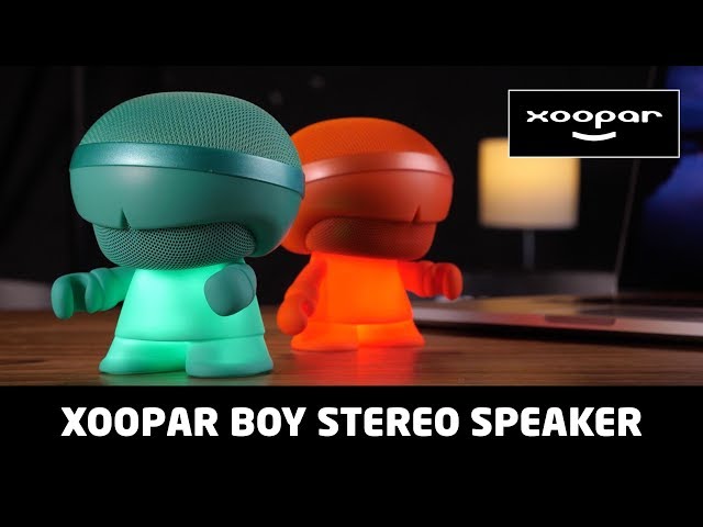 Акустика Xoopar - Xboy Glow (12Cm, Сіра, Bluetooth , Стерео, Mp3-Програвачем З Sd-Карт)