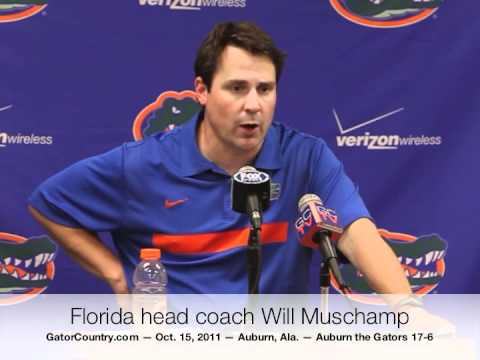 GCTV: Will Muschamp, Auburn postgame, 10/15/11