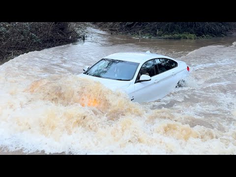 Crazy Drivers!! || Storm Henk/UK Flooding || Vehicles vs Floods compilation || #140