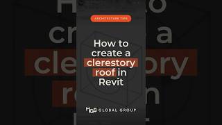 How to Create a Clerestory Roof in Revit | Revit Tutorial #revit #architecture #crashcourse
