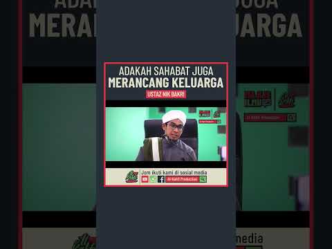 Ustaz Nik Bakri - Adakah Sahabat Juga Merancang Keluarga #shorts