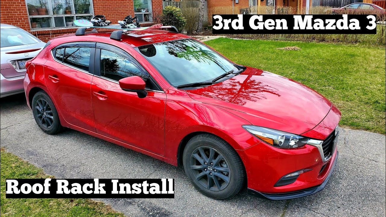 Watch video How to Install Roof Racks on a 3rd Gen Mazda 3 | Step by step Now How to Install Roof Racks on a 3rd Gen Mazda 3 | Step by step