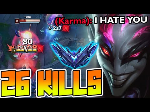 26 KILLS SHACO IN DIAMOND LOBBY (SHACO IS EASY)