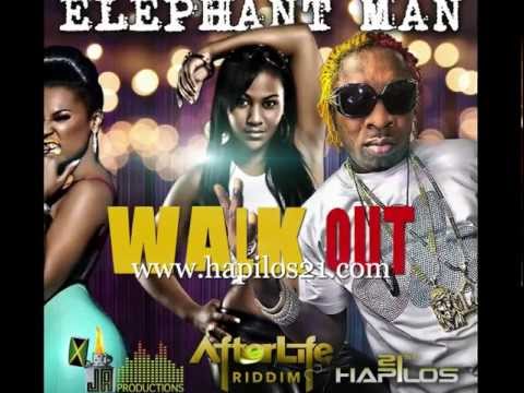 ELEPHANT MAN - WALK OUT - AFTERLIFE RIDDIM - SINGLE - JA PRODUCTION - 21ST - HAPILOS DIGITAL