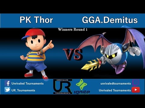 Ignition #6  Winners Round 1 - PK Thor (Ness) vs GGA.Demitus (Meta Knight)
