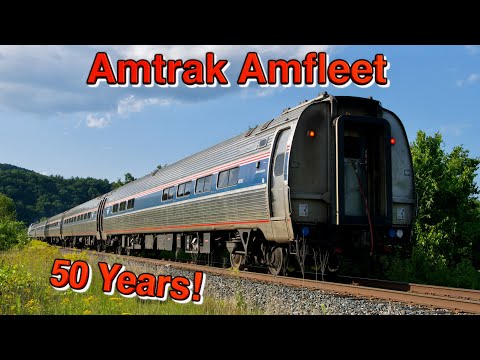 Amfleet Passenger Train Car 50th Anniversary