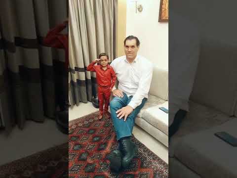 Chotu dada with THE GREAT KHALI
