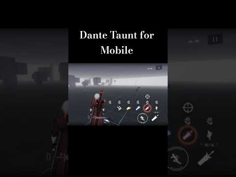 Dante Taunt for Mobile [Punishing Gray Raven] #punishinggrayraven #devilmaycry5 #gamtng