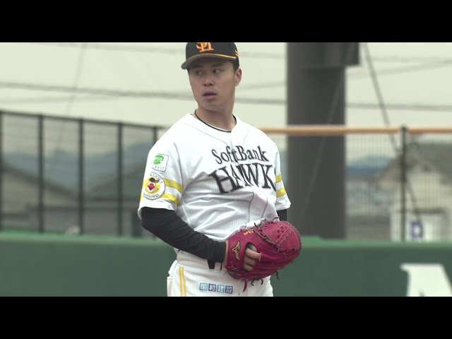 【春季教育リーグ】安定した投球!! ホークス・松本晴 5回3安打5奪三振無失点に抑える!! 2025年3月12日 福岡ソフトバンクホークス 対 くふうハヤテベンチャーズ静岡