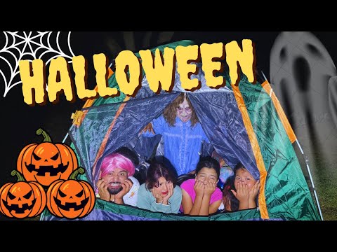 ACAMPAMOS EN UN CEMENTERIO TODA LA NOCHE | ALGO TERRIBLE NOS SUCEDIO 😱