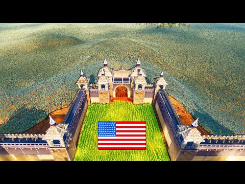 6 Million Rioters Charge Modern US ARMY Fort! - Ultimate Epic Battle Simulator 2 UEBS 2