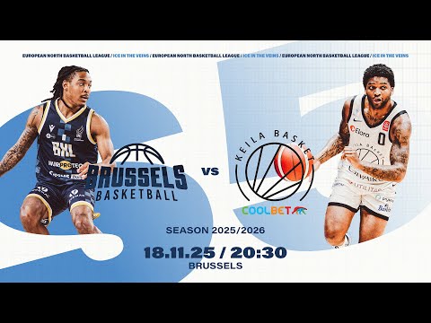 Brussels Basketball v Keila Coolbet | Nov 18, 2025, 8:30 PM | ENBLeague 2025/26