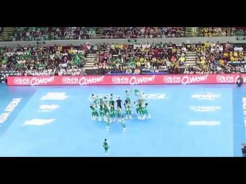 FEU Cheering Squad - (2015) UAAP Season 78 Cheerdance Competition
