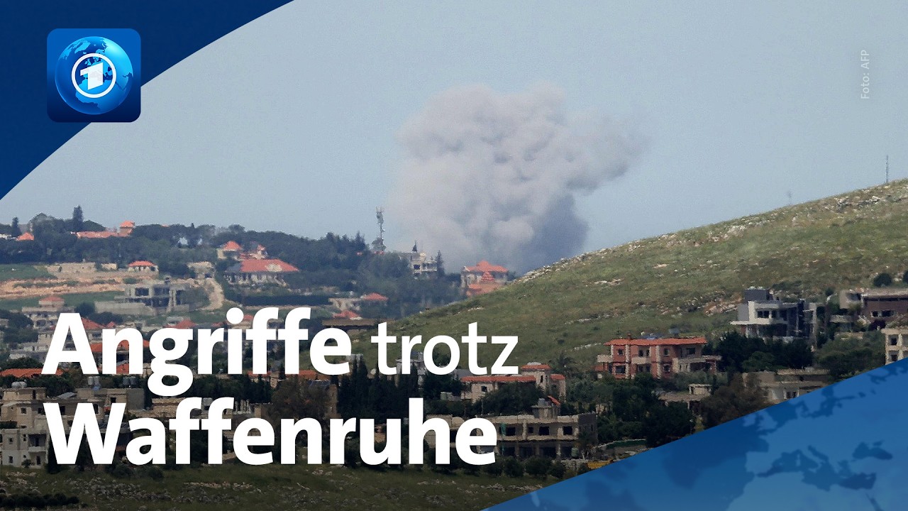 Brüchige Waffenruhe: Tote nach israelischen Angriffen im Libanon