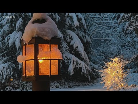 Snow slams Puget Sound Friday night into Saturday