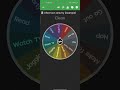 Spin The Wheel Random Picker Afternoon Activity Jogging