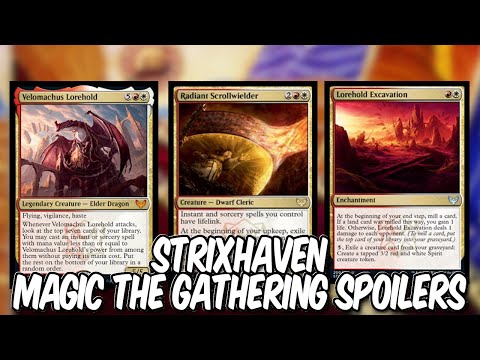 MTG Strixhaven Spoilers - Lorehold