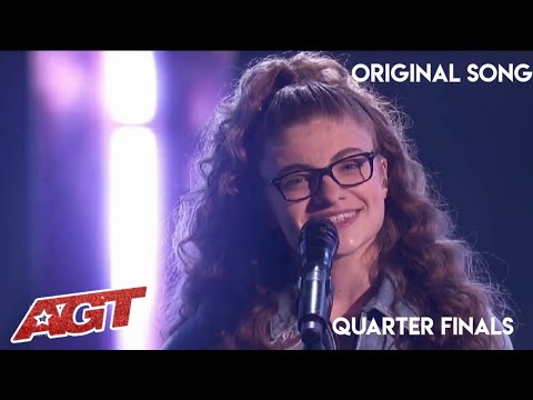 Sophie Pecora: Brings Judges To TEARS With Original Song "Happy In LA" | America's Got Talent 2019