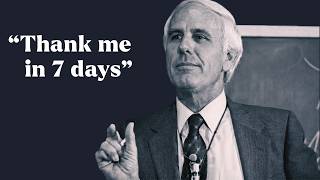 This Advice Impacted 10,000,000 People (Jim Rohn Seminar)