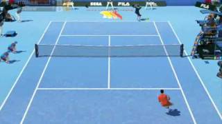 Virtua Tennis 2009 Gameplay On ATI Radeon X1550