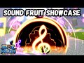 Blox Fruit Sound Fruit Showcase (ROBLOX)