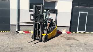 Электропогрузчик Jungheinrich EFG216 2021y/ 3.3m free lift/ 8096h | Изображение 4 - Machineryline