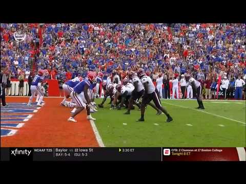 2018 USC vs Florida - Jake Bentley 1 Yd Touchdown Run