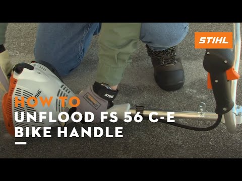 How to Unflood: FS 56 C-E Bike Handle | STIHL Tutorial
