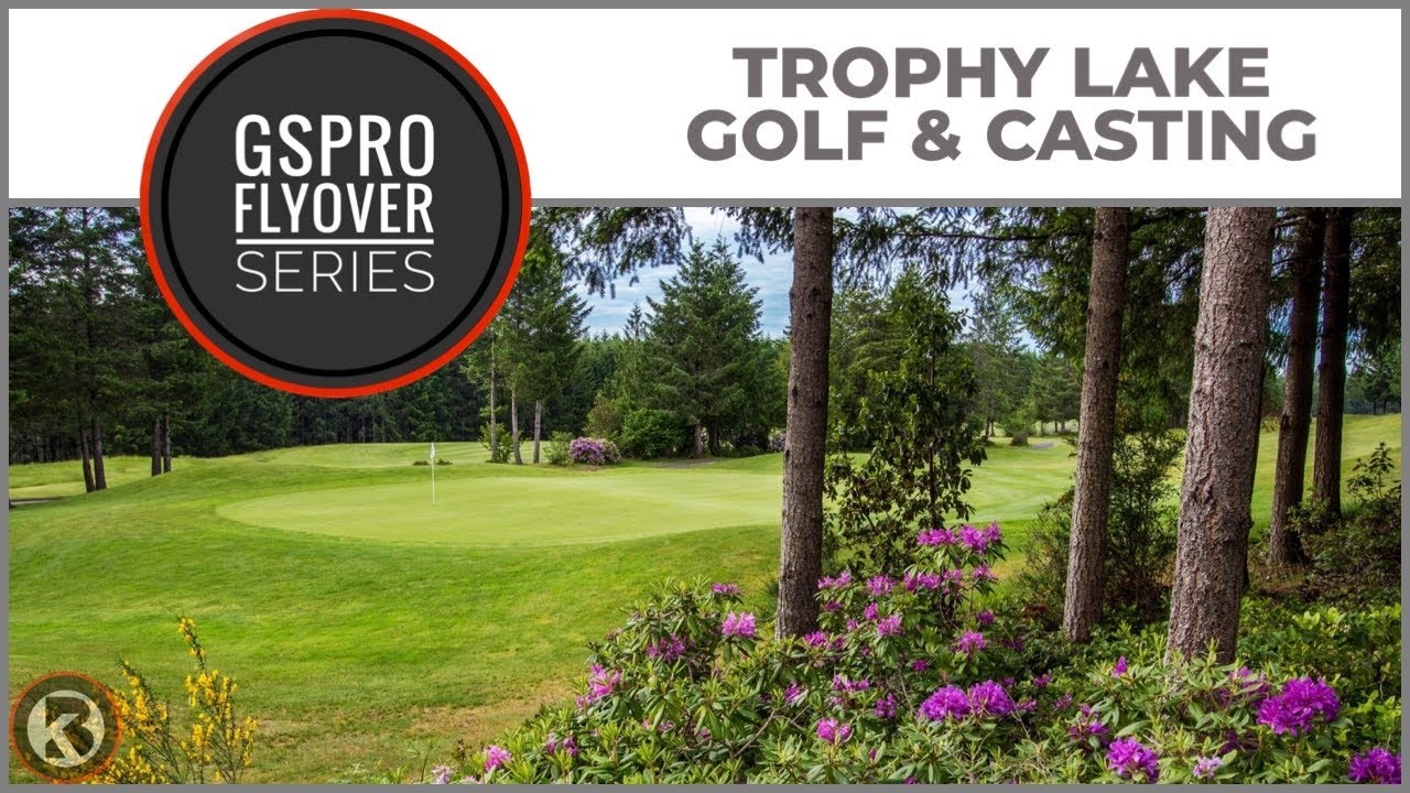 Watch Trophy Lake Golf & Casting flyover on YouTube